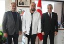 Opera sanatçısı Hakan Aysev'den Başkan Topaloğlu'na ziyaret